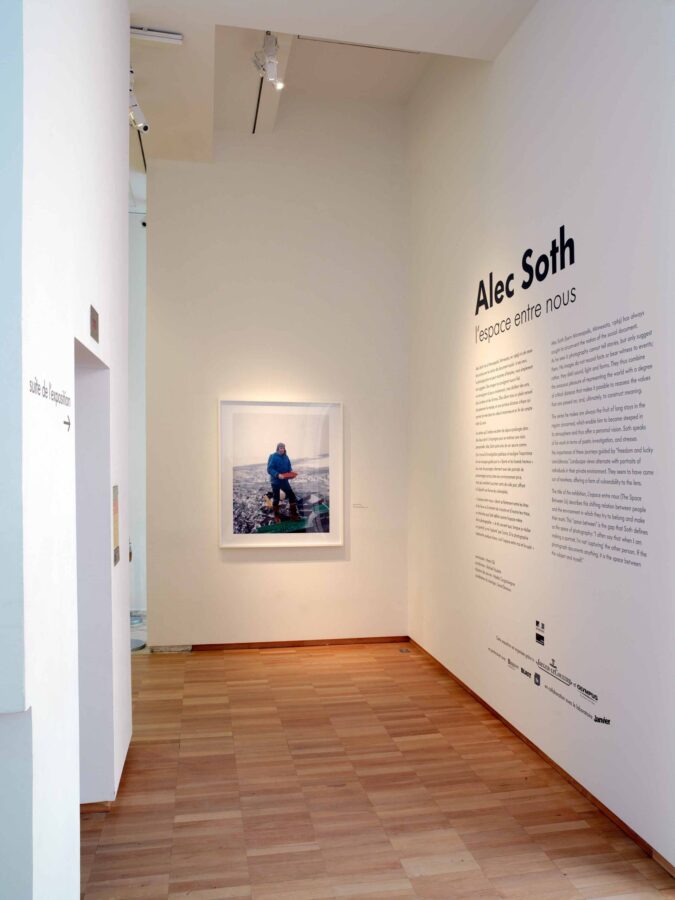 Vue de l'exposition Alec Soth : l'espace entre nous