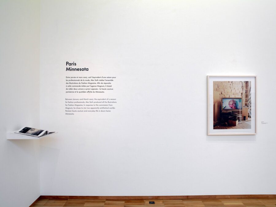 Vue de l'exposition Alec Soth : l'espace entre nous