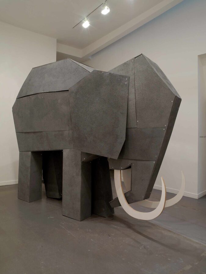 Vue de l'exposition Virginie Yassef. La seconde est partie la première
