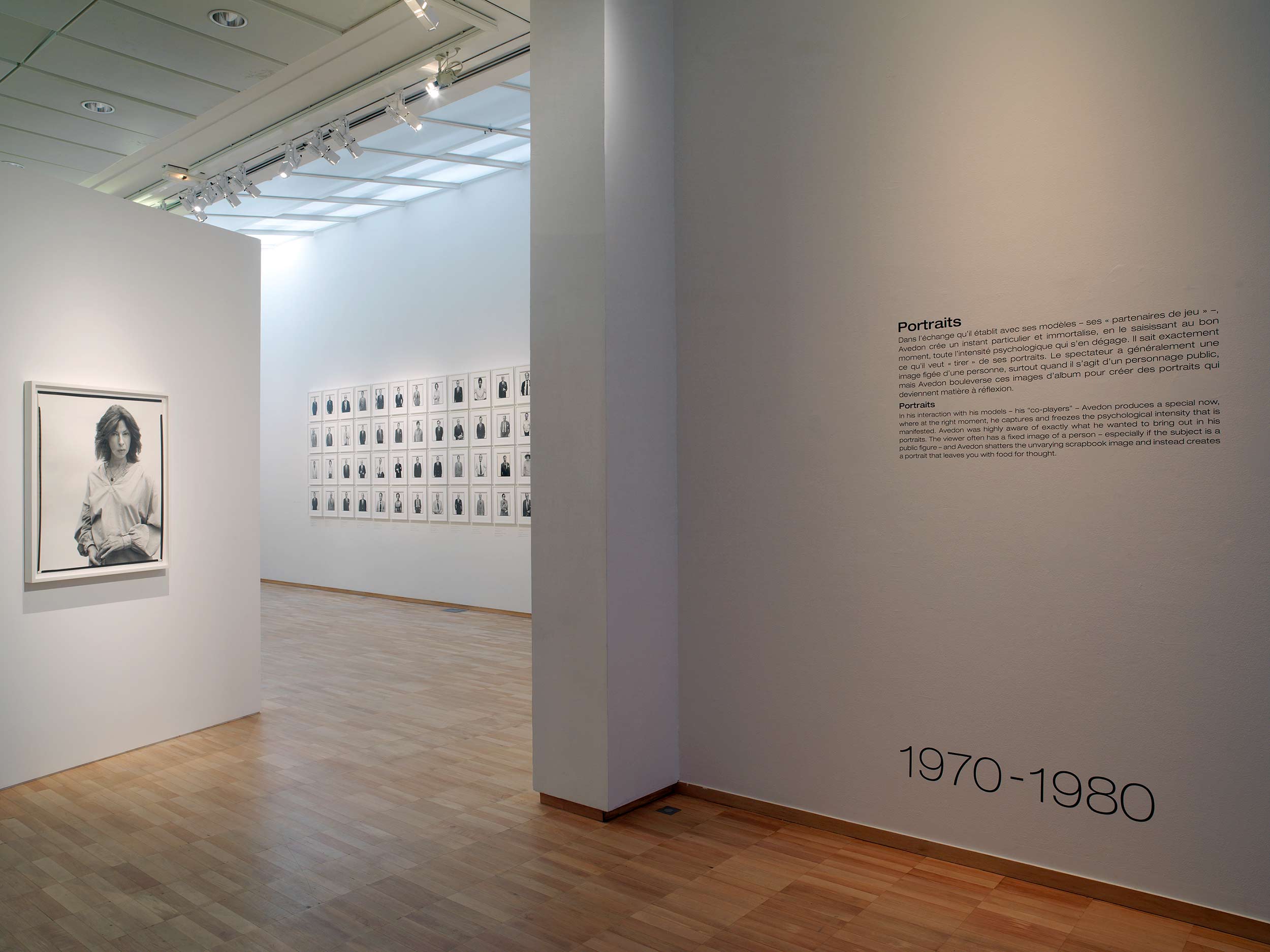 Vue de l'exposition <em>Richard Avedon. Photographies 1946-2004</em>