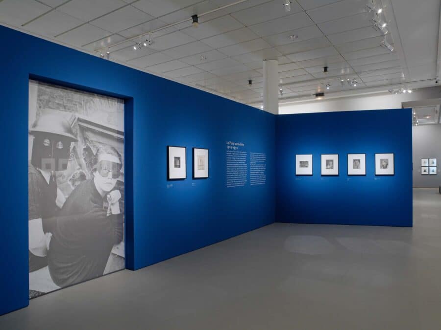 Vue de l'exposition L'Art de Lee Miller