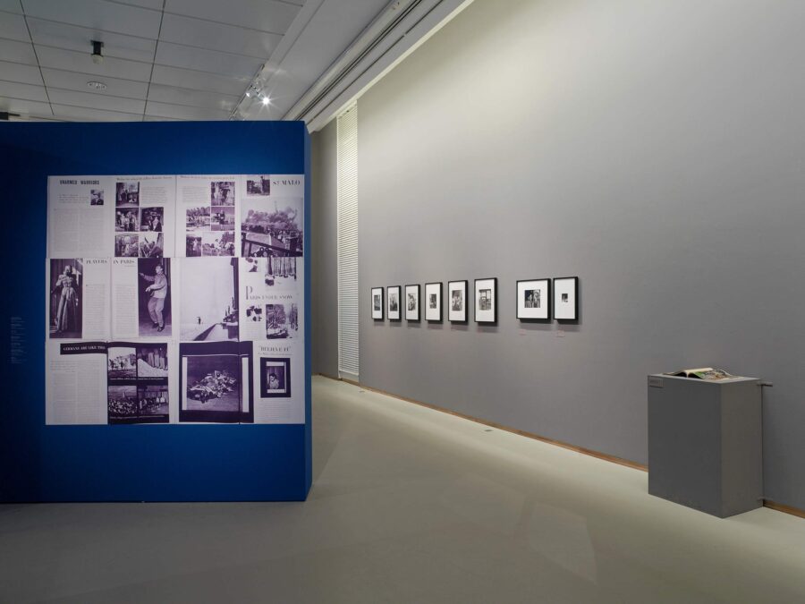 Vue de l'exposition L'Art de Lee Miller