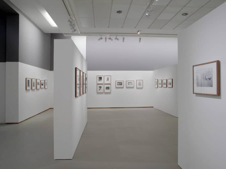 Vue de l'exposition Robert Frank, un regard étrager - Paris / Les Américains