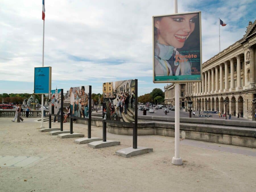 Vue de l'exposition Planète Parr. La collection de Martin Parr