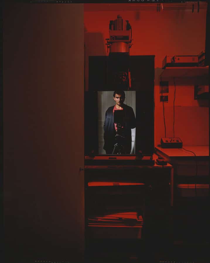 Autoportrait à l’agrandisseur