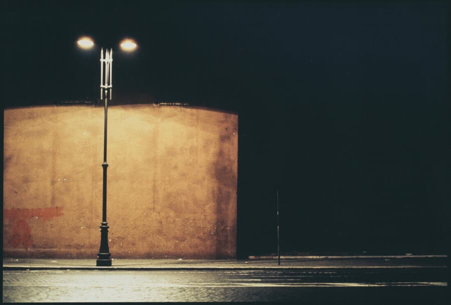 Réverbère et éclairage nocturne