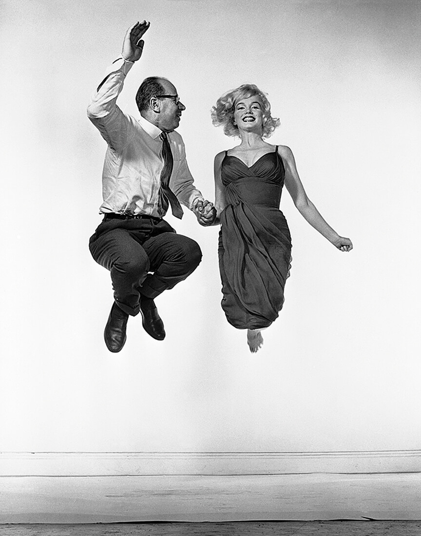 Marilyn Monroe et Philippe Halsman