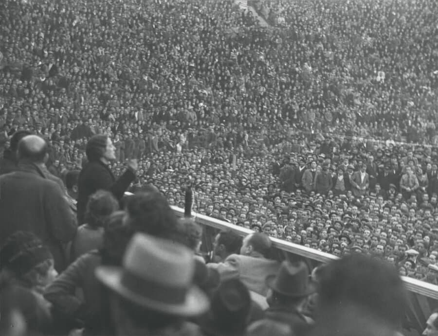Madrid (Manifestation du Front Populaire après les élections février 1936)