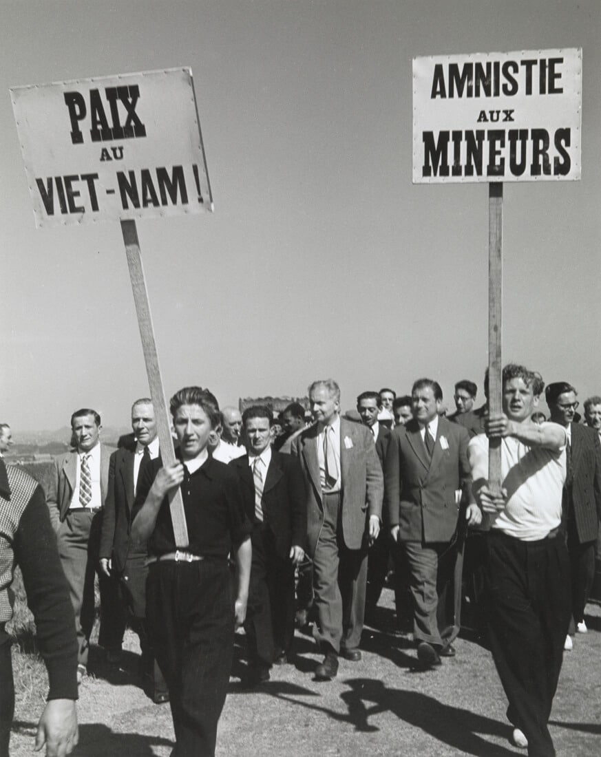 Manifestation à Vimy-Lorette