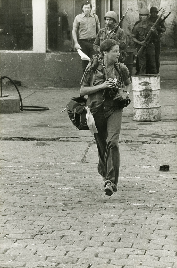 Portrait de Susan Meiselas, Monimbo, Nicaragua