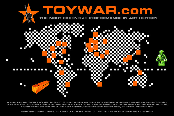 Etoy.Com, Toywar, 1999