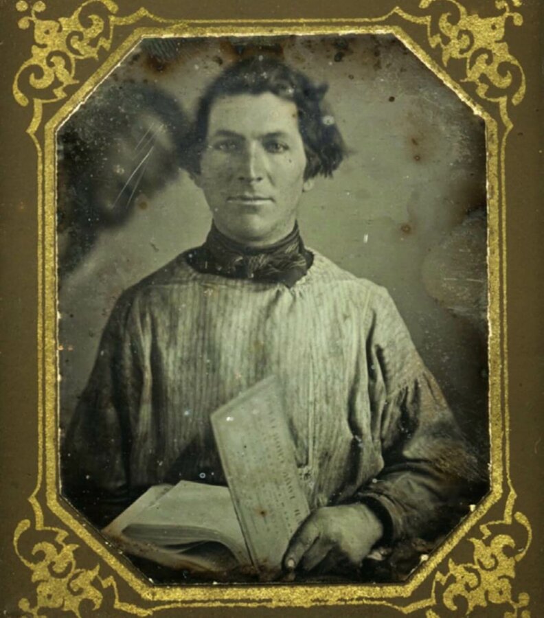 Daguerreotype anonyme, vers 1840