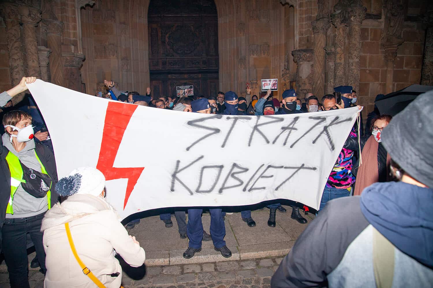 <i>October 26, 2020, Wrocław, Poland</i>. Photo Agnieszka Sejud