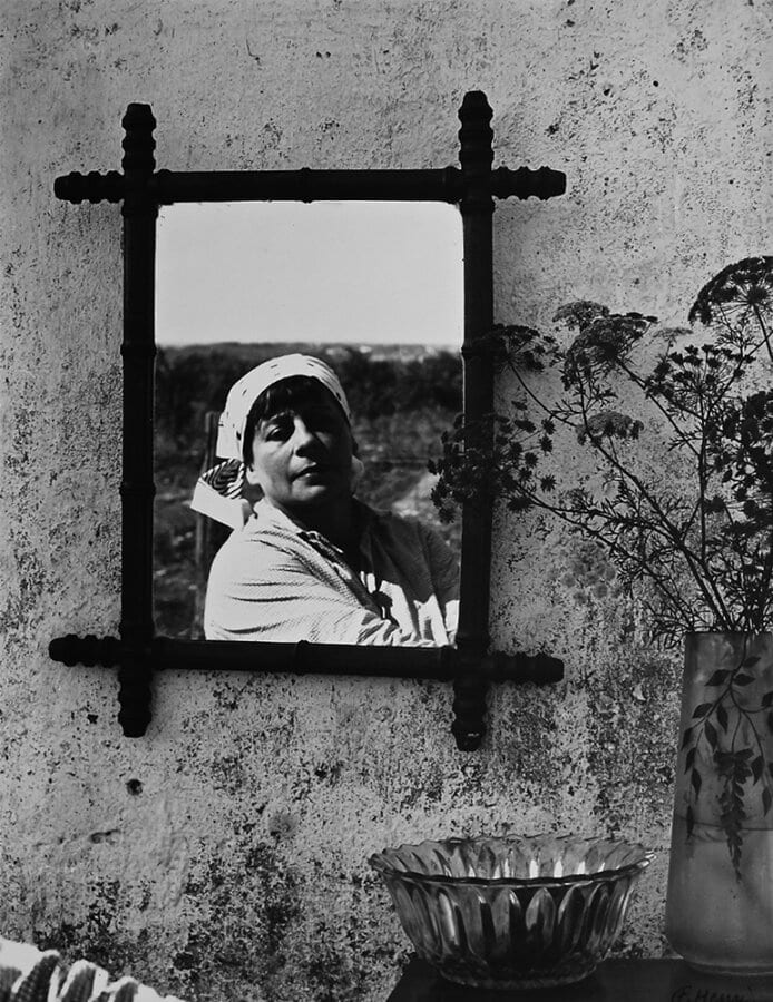 Florence Henri, Autoportrait, 1938 © Galleria Martini & Ronchetti. Florence Henri, Portrait de Pierre Minet, 1938 © Galleria Martini & Ronchetti.