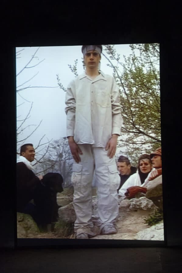 Thierry Kuntzel, Gilles (de l'obscur à l'obscure clarté), installation vidéo, 2007