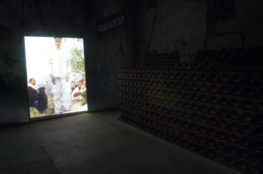 Thierry Kuntzel, Gilles (de l'obscur à l'obscure clarté), installation vidéo, 2007