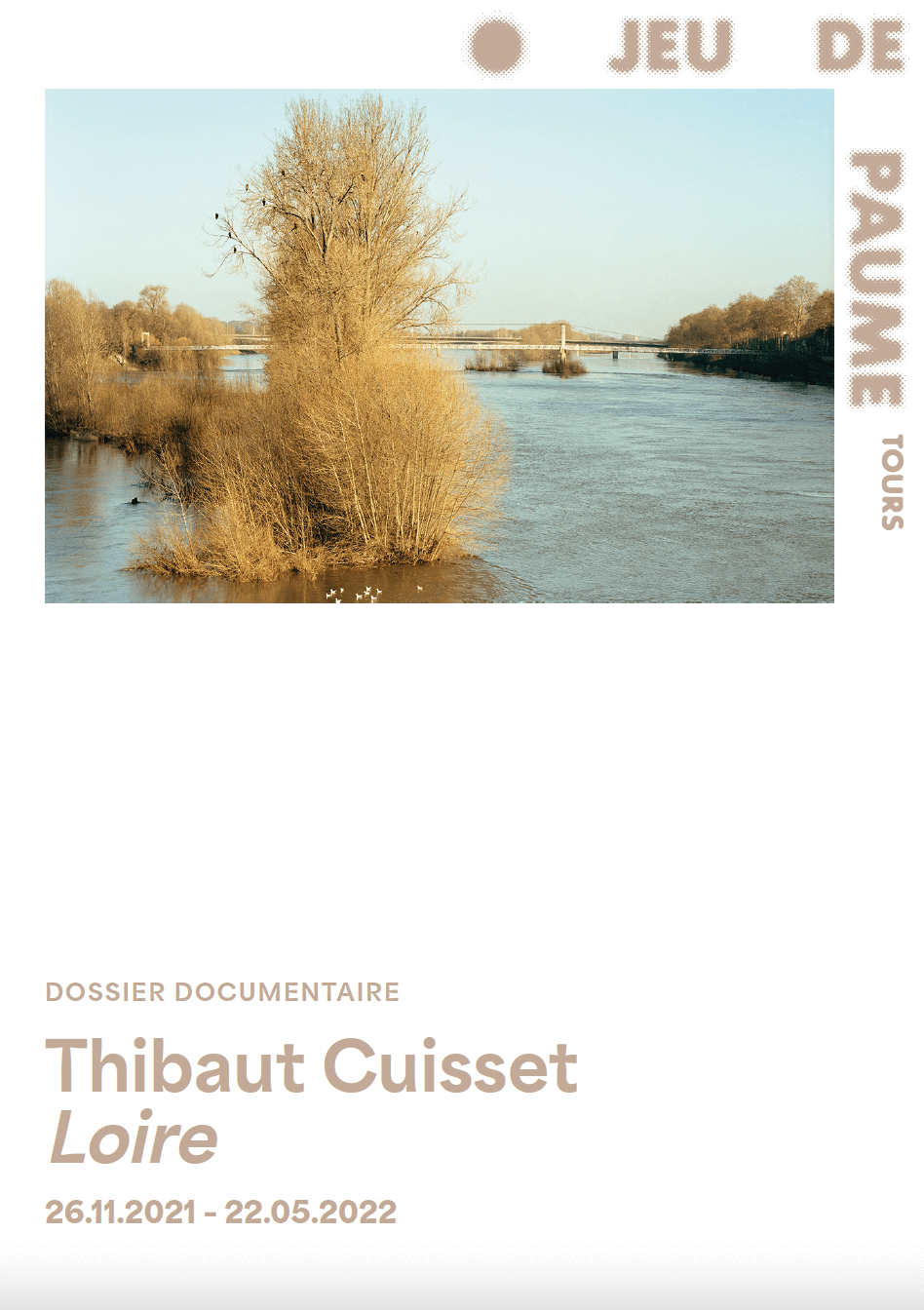Page de couverture de l'exposition Thibaut Cuisset
