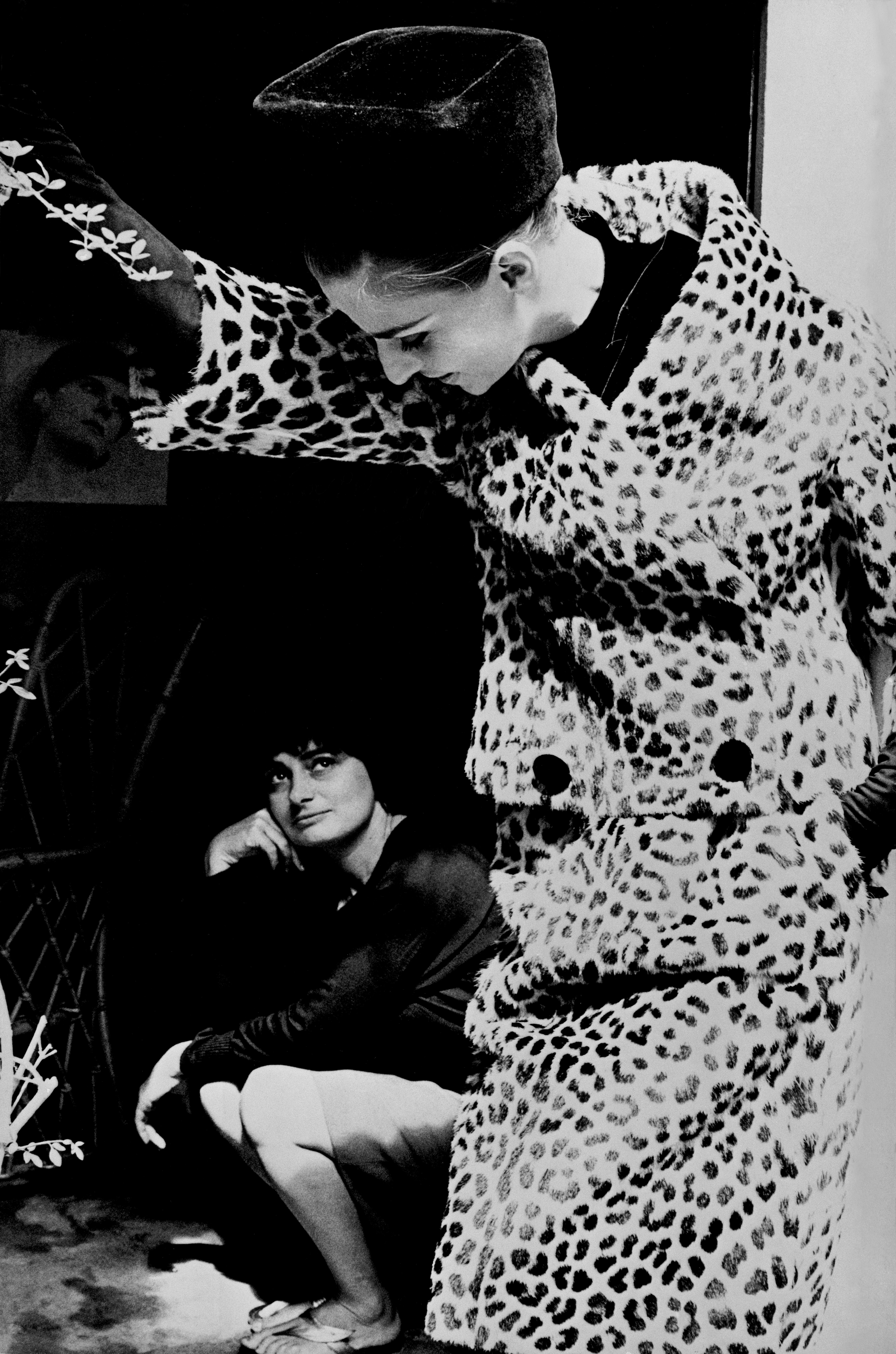 Iris Bianchi et Agnès Varda, Paris, haute couture française, pour Harper's Bazaar