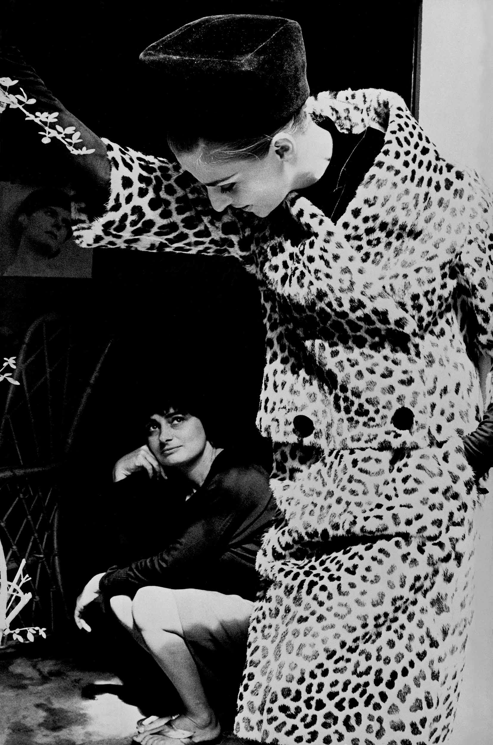 Iris Bianchi et Agnès Varda, haute couture française, Paris, pour <em>Harper's Bazaar</em>,