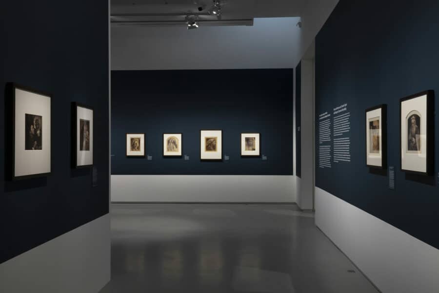 Vue de l'exposition Julia Margaret Cameron. Capturer la beauté