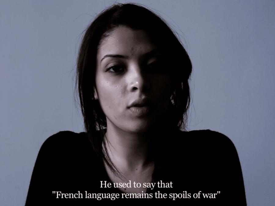 Bouchra Khalili, Foreign Office, 2015, vidéo, 22 minutes.