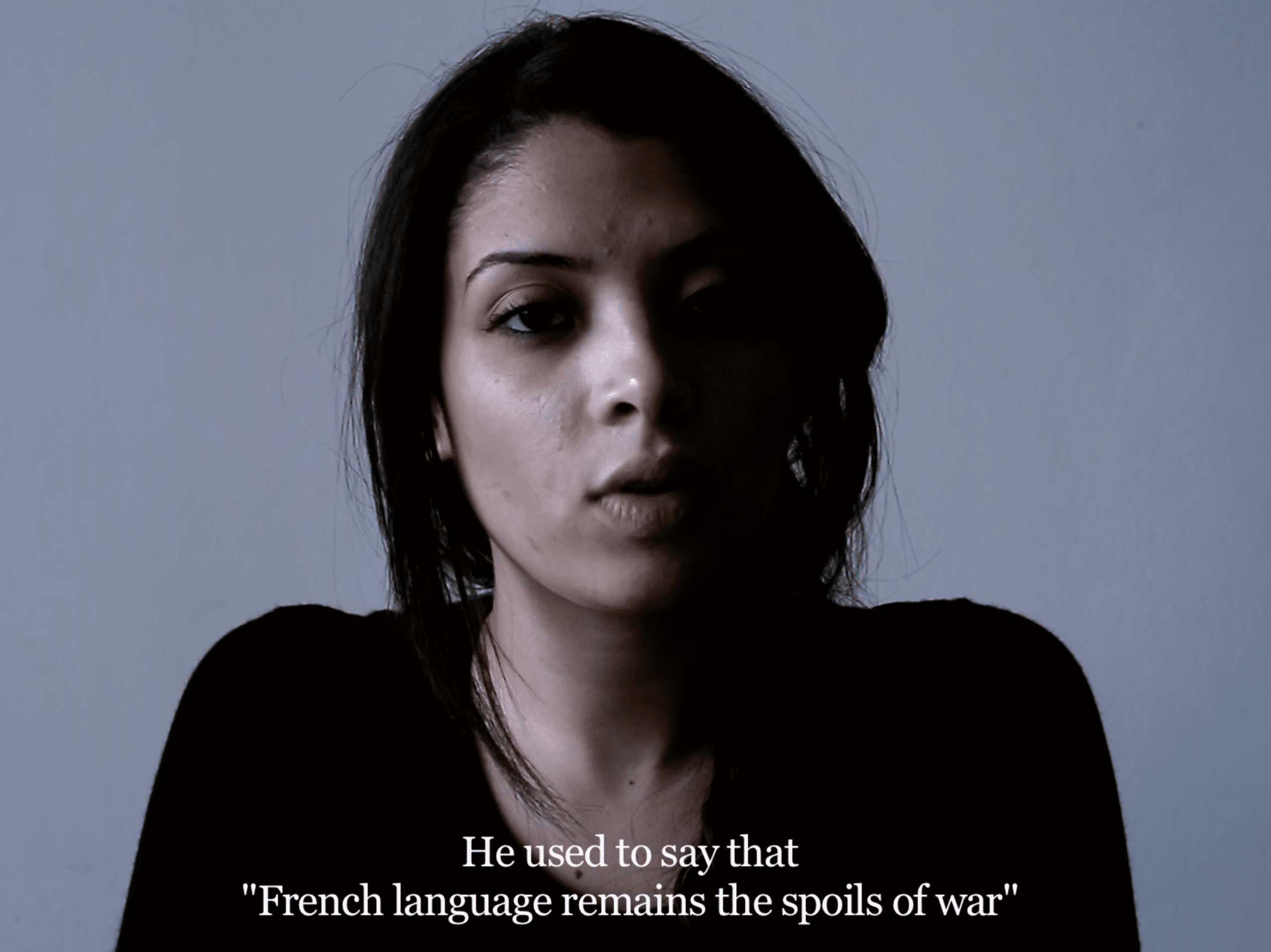 Bouchra Khalili, <i>Foreign Office</i>, 2015. Digital film, color, sound. 22 minutes.