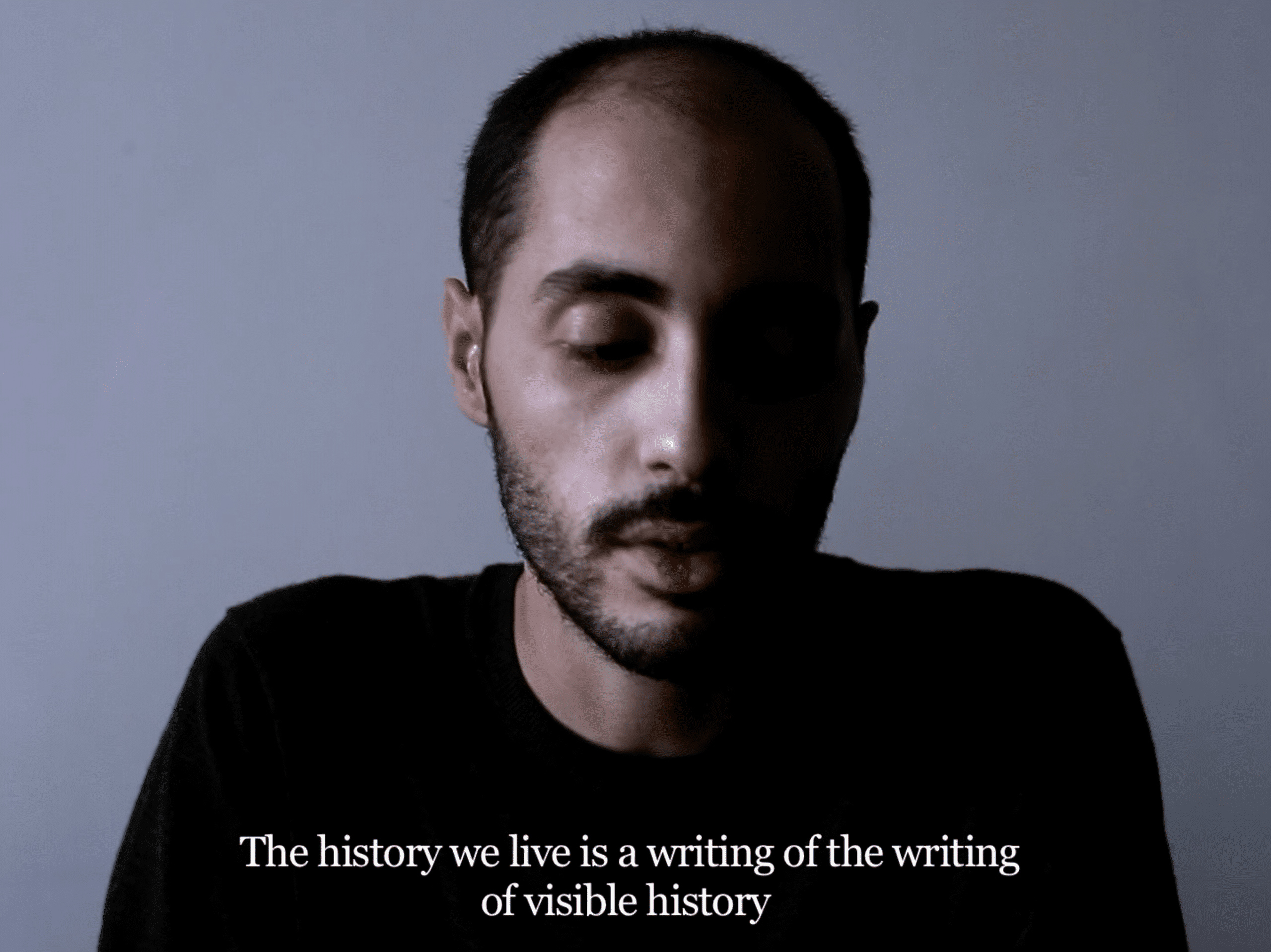 Bouchra Khalili, <i>Foreign Office</i>, 2015. Digital film, color, sound. 22 minutes.