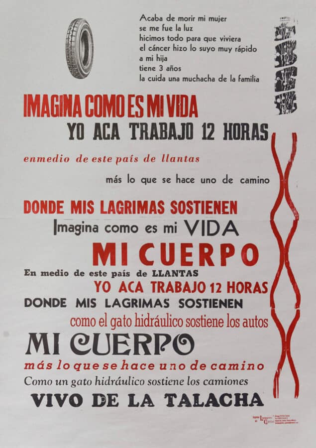 La piel de la banqueta [La peau du trottoir]