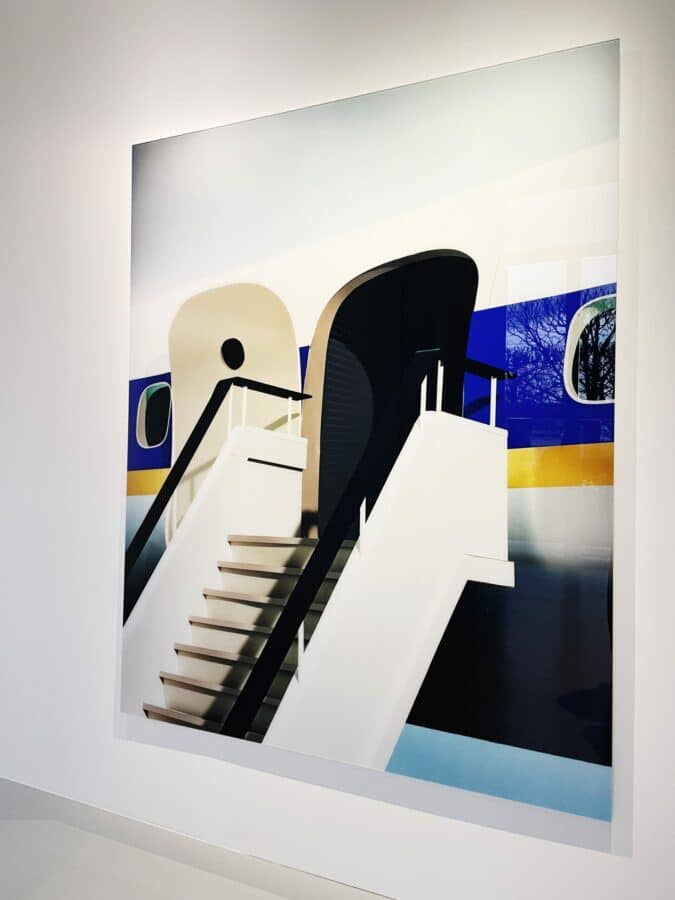 Vue de l'exposition Thomas Demand. Le bégaiement de l'histoire, du 14 février au 28 mai 2023 au Jeu de Paume, Paris.