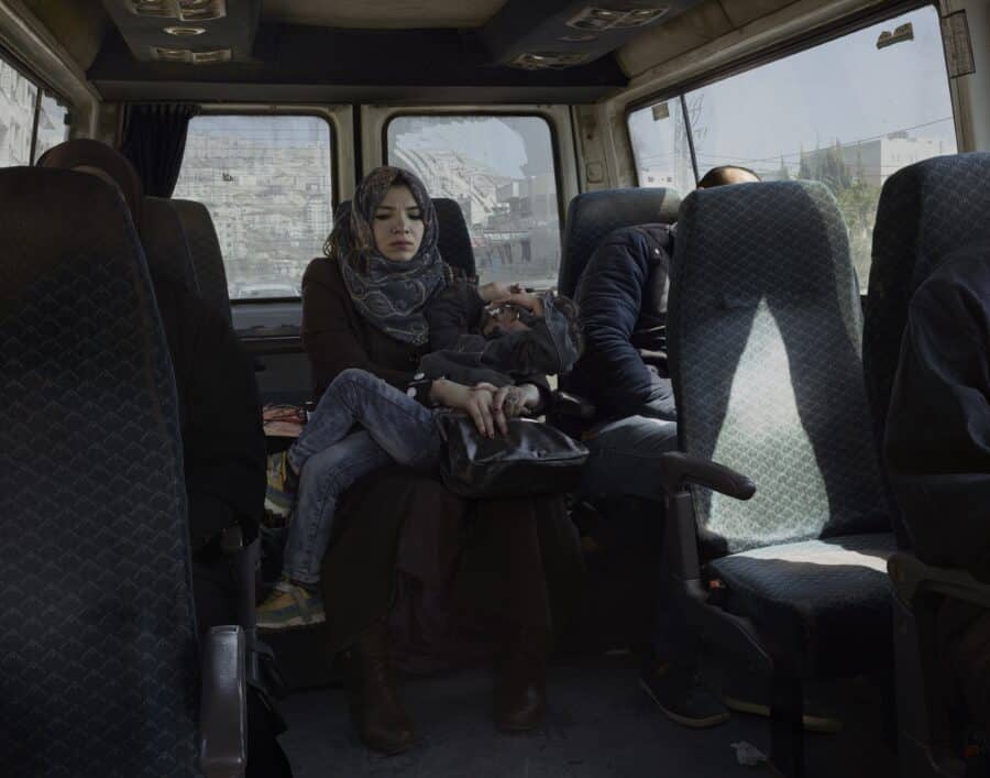 Luc Delahaye, Taxi, tirage chromogène numérique, 2016