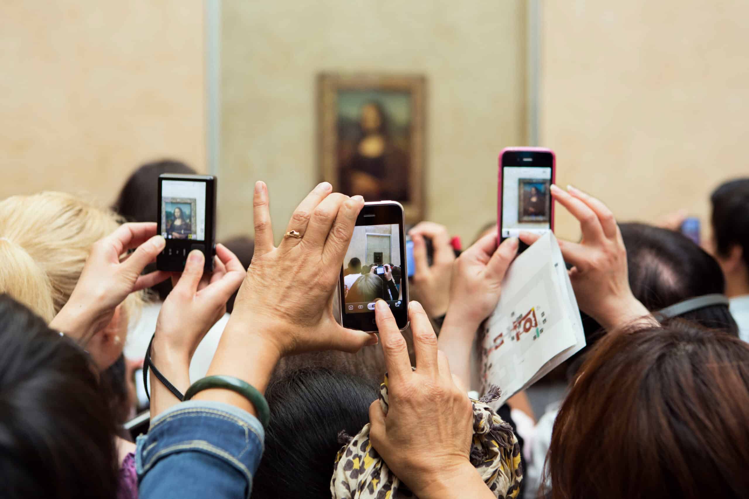FRANCE. Paris. Louvre. Mona Lisa