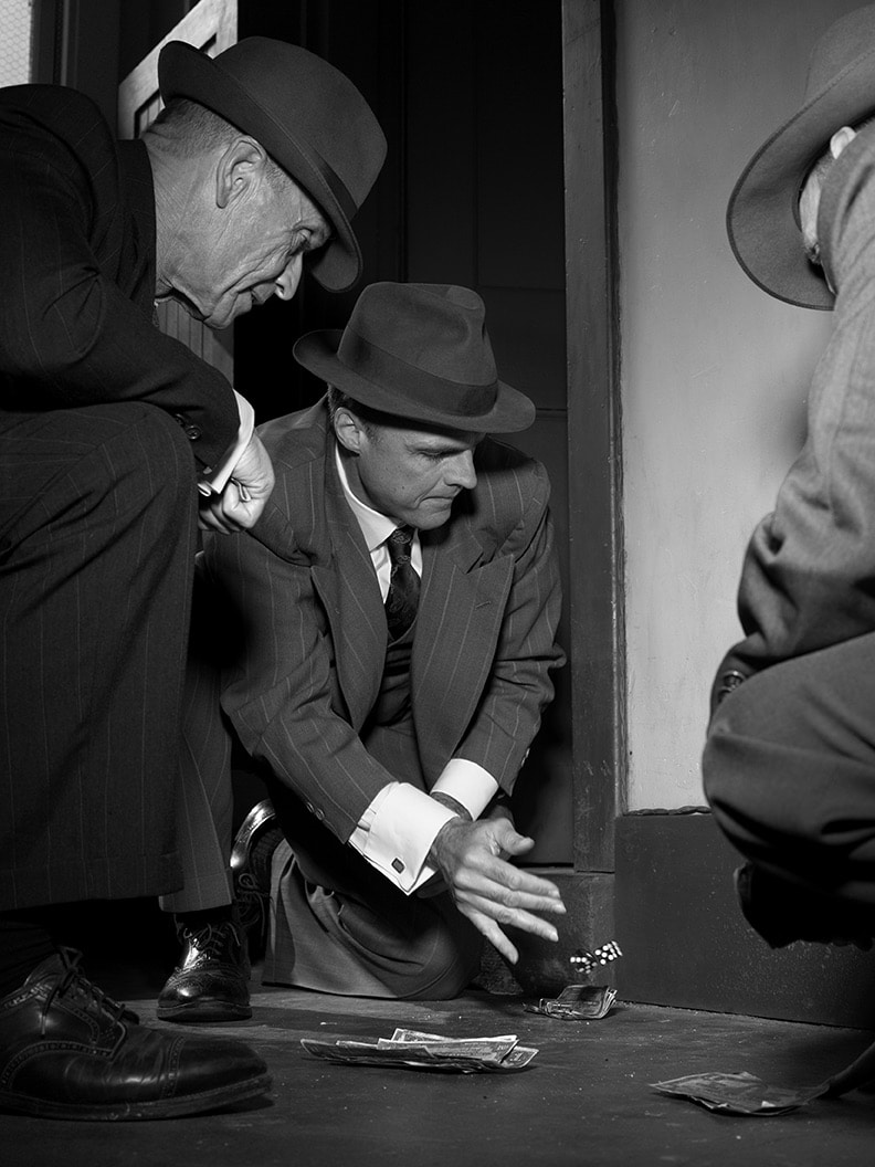 Stan Douglas Dice, 1950, 2010 De la série, Midcentury Studio