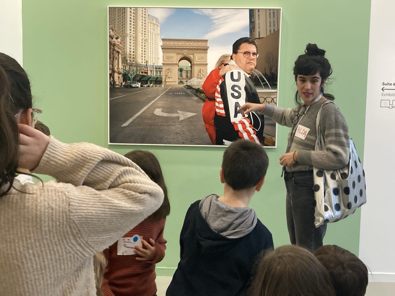 Photos des ateliers enfants autour de l’exposition Martin Parr.