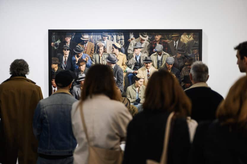 Vernissage de l’exposition de Stan Douglas au Jeu de Paume.