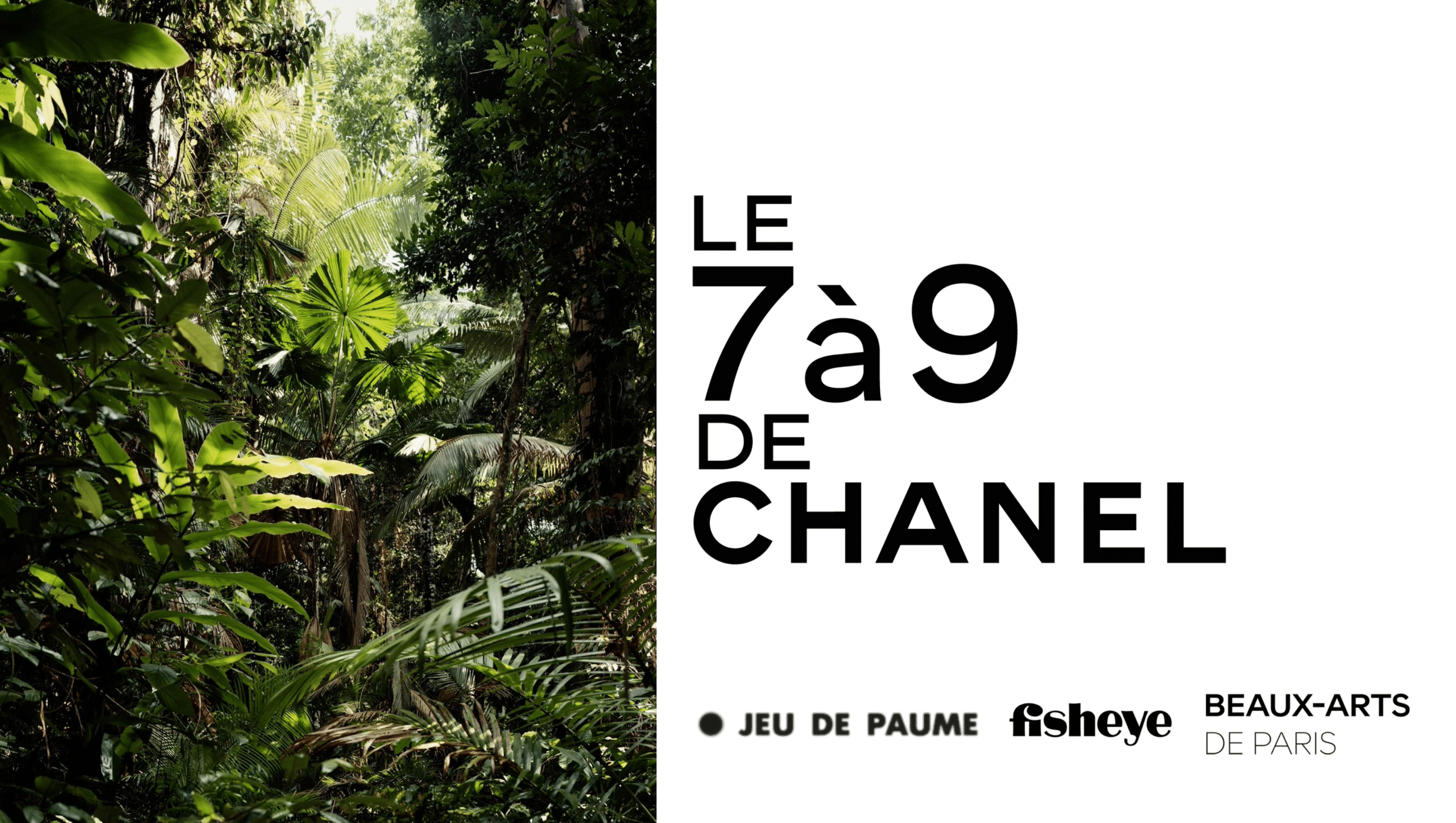 Affiche pour l’événement Le 7 à 9 de Chanel avec Thomas Struth