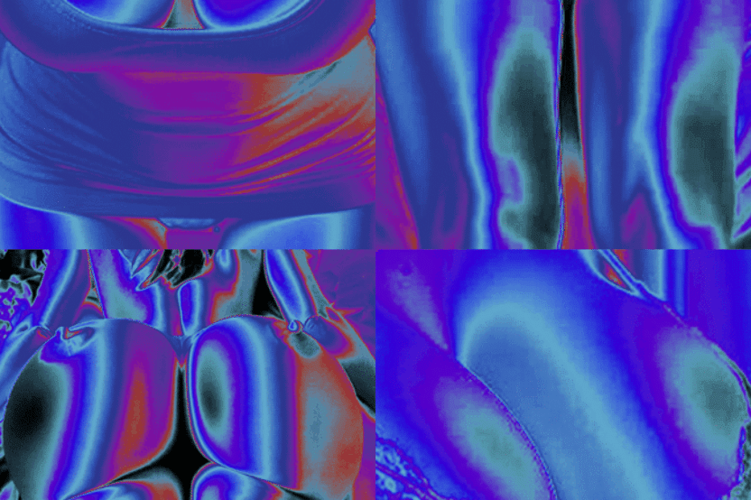 Visuel du projet artistique NUDIFY AI de Paolo Cirio