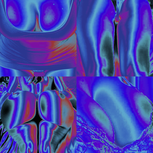 Visuel du projet artistique NUDIFY AI de Paolo Cirio